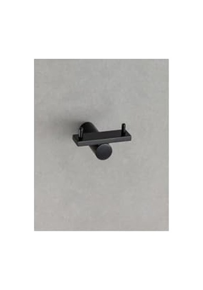 Pıvot İkili Askılık Siyah Renk 484x80x82 Mm Diğer
