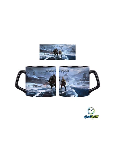 Ghostbastır Desıgn God Of War Kupa Bardak Tek Adet 0932 Çok Renkli