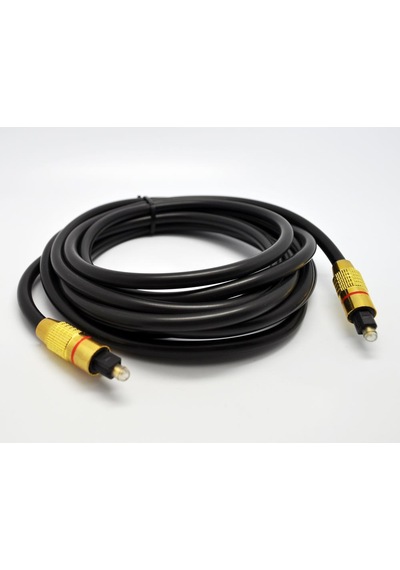 Optik Kablo 3Mt Toslink Altın Uçlu