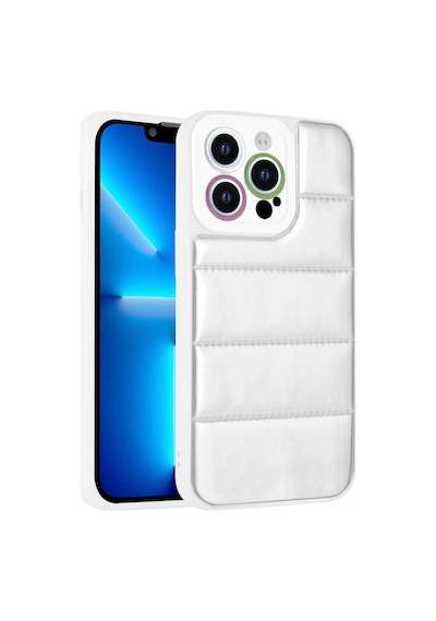 Apple Uyumlu iPhone 13 Pro Max Kamera Korumalı Aihttgli Renkli Klfs Seksek Kılıf-gümüş Gümüş