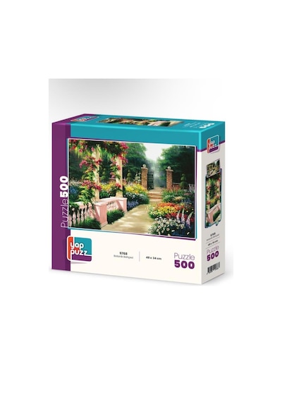 Modern Roma Ve Botanik Bahçesi İkili Set - 1000 + 500 Parça İkili Puzzle Seti