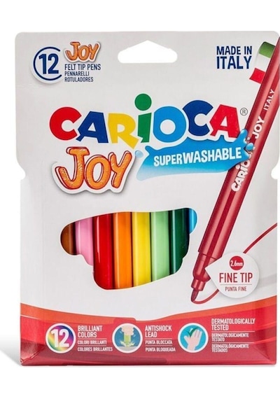 Carioca Joy Keçeli Boya Kalemi 12'li