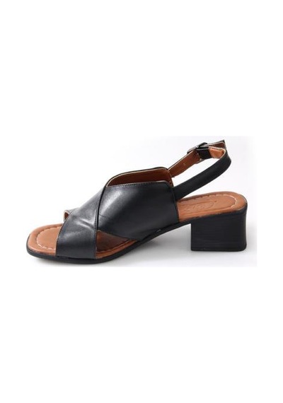 Papuçcity Frzn 02878 4,5 Cm Kadın Topuklu Sandalet 001