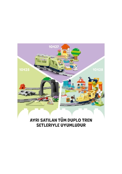 LEGO® DUPLO® Kasabası Tren Köprüsü ve Rayları Ek Macera Seti 10426 - 2 Yaş ve Üzeri Çocuklar İçin Eğitici Oyuncak Yapım Seti (42 Parça)