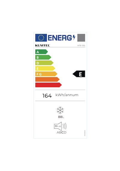 Kumtel HFR-100 88 LT 3 Çekmeceli Dikey Derin Dondurucu