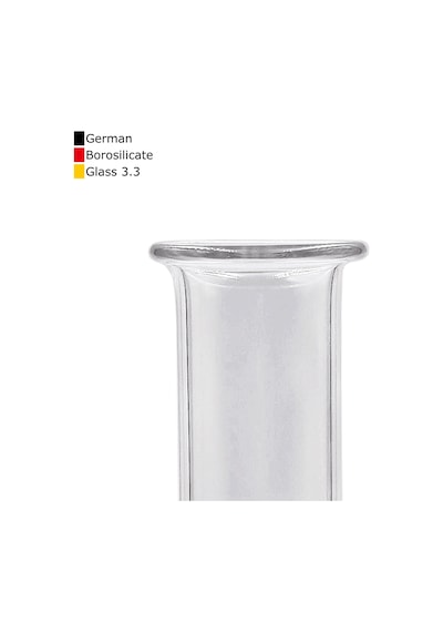Borox Cam Balon 500 Ml - Dibi Düz - Şilifsiz Deney Balonu