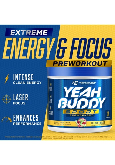 Ronnie Coleman Signature Series Yeah Buddy Sport Preworkout Aromasız