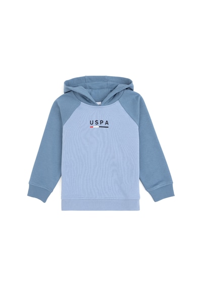 U.S. Polo Assn. Erkek Çocuk Açık Mavi Kapüşonlu Sweatshirt 50293495-VR003