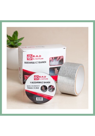Bşkvirgo 72mm X 2m Su Sızdırmaz Tamir Bandı Sakız Bandı Bsk2026 Standart