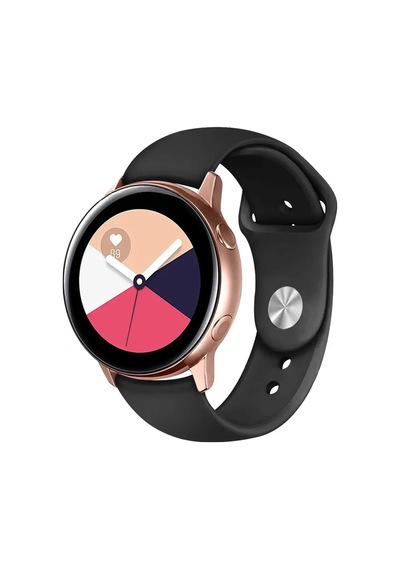 Watch 20mm Uyumlu Klasik Kordon - Siyah