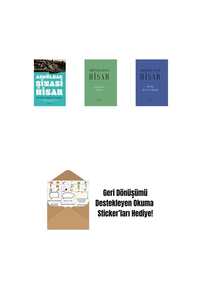 İstanbul Ve Boğaziçi Yazıları + Geçmiş Zaman Fıkraları Ciltli + Aşk İmiş Her Ne Vâr Âlemde Ciltli + Okuma Sticker'ları
