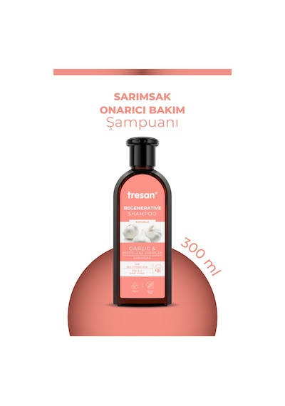 Sarımsak Onarıcı Bakım Şampuanı 300 Ml K.ağacı Özlü Saç Toniği 125 Ml.