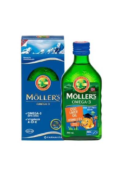 Omega-3 Balık Yağı Şurubu Tutti Frutti 250 Ml