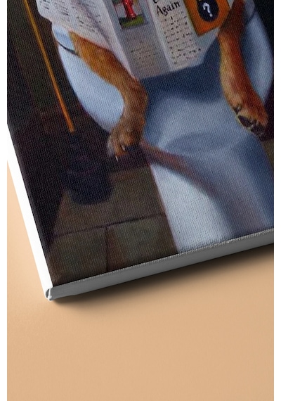 Webstyle Sayılarla Boyama Seti Kasnaklı Entel Köpek 60 X 75 Cm