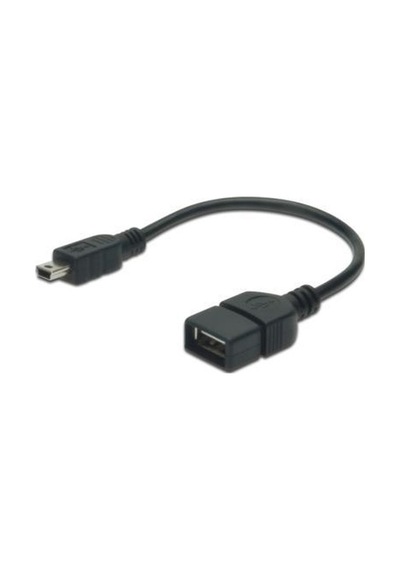 Digitus AK-300310-002-S 0.20 Mt mini USB 5 Pin to USB 2.0 Erkek-D