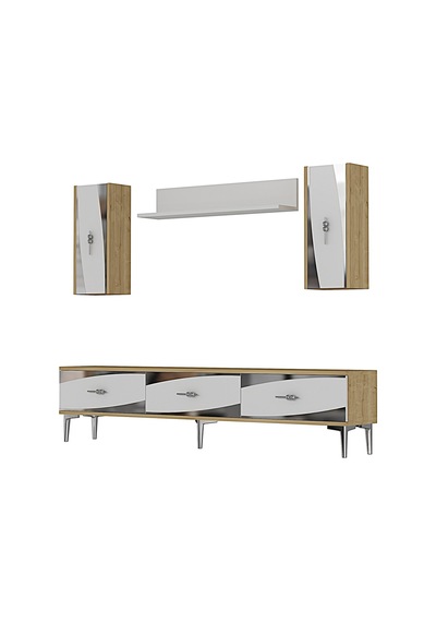 Tvr1813dbs - Elips Tvr180 Ünitesi Takım Safirmeşe - Beyaz - Sılver 180cm Tvr1813dbs - Elips Tvr180 Ünitesi Takım Safirmeşe - Beyaz - Sılver 180cm