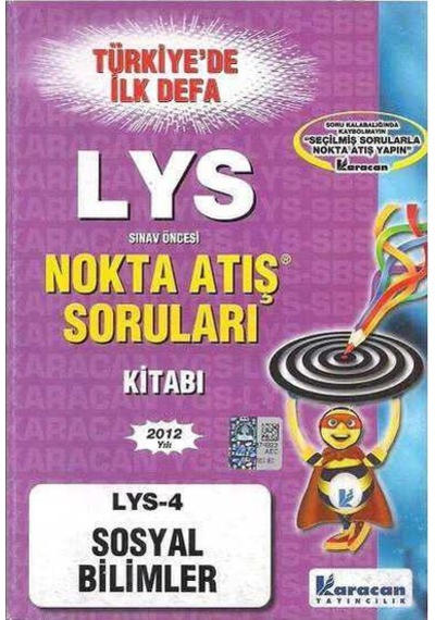 Lys 4 Sosyal Bilimler Nokta Atış Karacan Yayınları Karacan Açıköğretim Yayınları