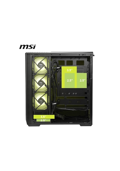 Mag Pano 130r Pz 4 X Argb Fan Usb 3.2 Atx Tower Gaming Oyuncu Kasa