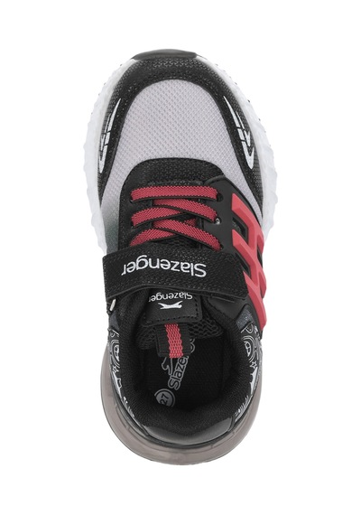 Slazenger Enzo P Unisex Çocuk Siyah / Kırmızı Günlük Spor Ayakkabısı