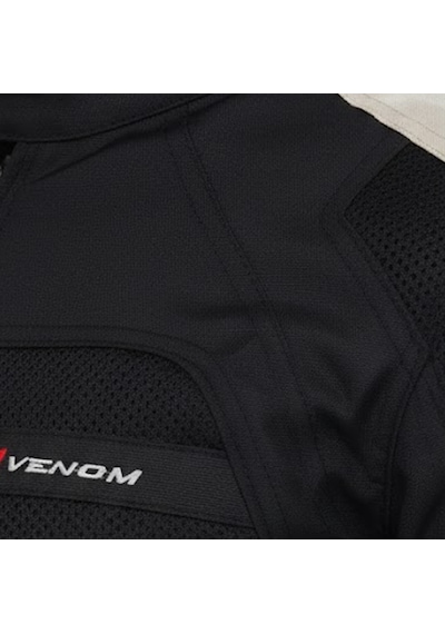 Motosiklet Mont 4 Mevsim Dynamic Açık Gri-kırmızı Motorcu Montu