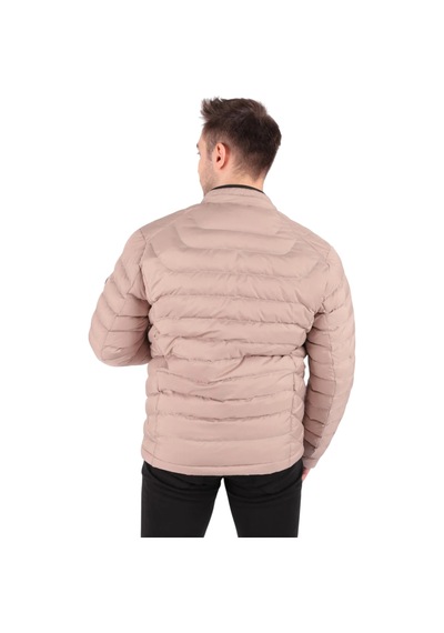 Brango Erkek Renk Elyaf Dolgulu Mont Rüzgar Geçirmez 80162 Bej