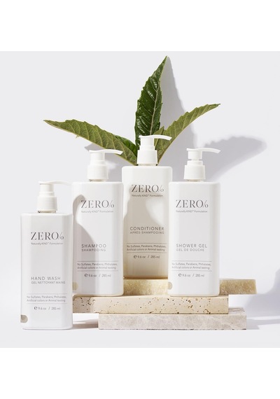 Zero /o Şampuan 285 Ml + Saç Kremi 285 Ml + Duş Jeli 285 Ml + Sıvı Sabun 285 Ml