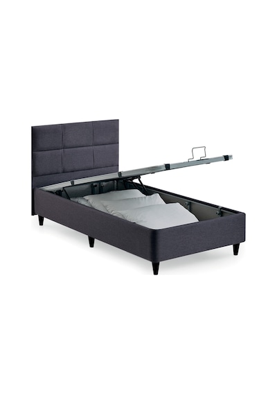 Yataş Supreme Star Canto New Deep Yatak Baza Başlık 3'lü Set- Antrasit 100 x 200
