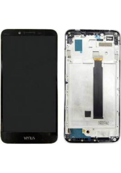 Kdr-1 Vestel Uyumlu Venüs V3 5580 Lcd Ekran Dokunmatik Çıtalı Siyah