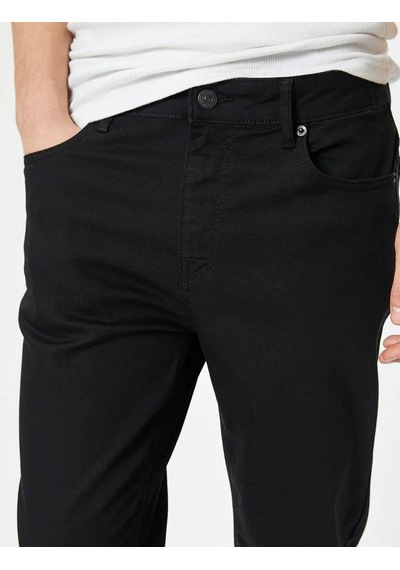 Koton Erkek Jean Pantolon Siyah 4sam40051nd 24yy59000098 Y5901 Siyah