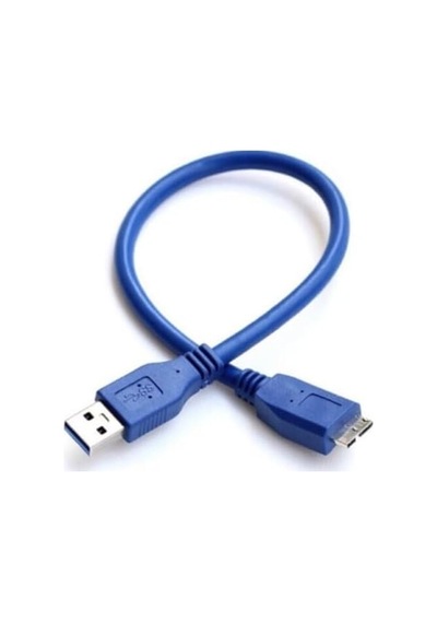 Usb 3.0 Hdd Taşınabilir Harddisk Veri Data Bağlantı Kablosu 30 Cm 4530