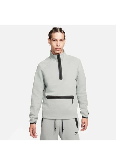 Nike Tech Fleece Half Zip Top Erkek Sweatshirt Fb7998-330 Çok Renkli