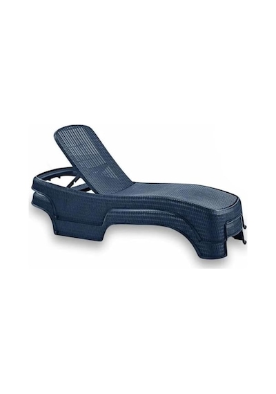 Sy-2536 Antrasit Brezza Royal Lüks Rattan Şezlong Diğer