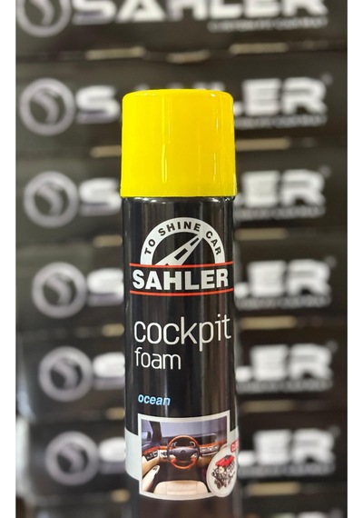Sahler Araç Kokpit Temizleyici Foam - Okyanus Kokulu Özel Köpük Slikon Sprey