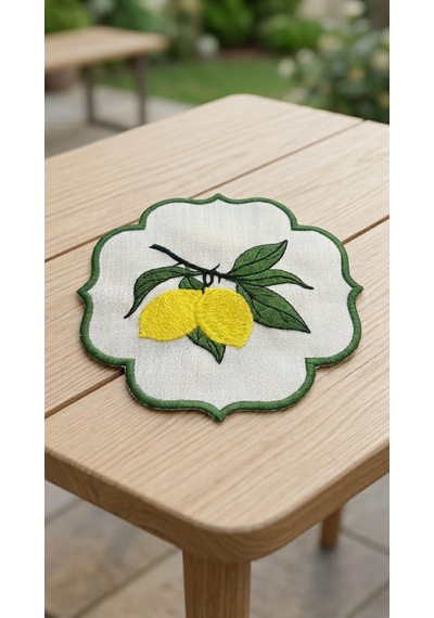 Limonea Embroidered Kokteyl Peçetesi