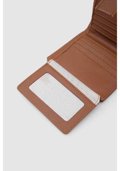 Shule Bags Fash Kadın Cüzdan Acı Kahve Acı Kahverengi