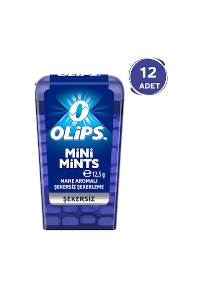 Olips Mini Mints Nane Ginseng 12.5 G - 12 Adet