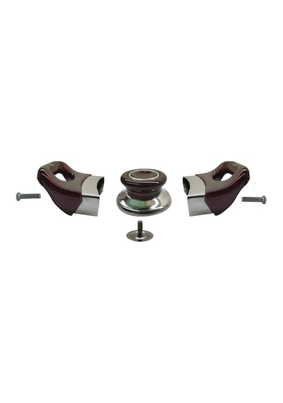 Bordo / Vişne Tencere Yan Kulpları Ve Kapak Kulpu Seti - 2 Set