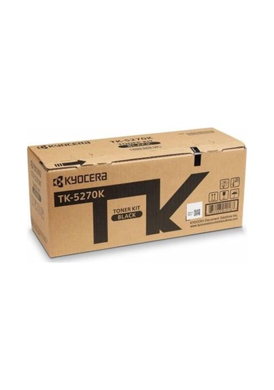 Kyocera Tk-5270k Black Siyah  Fotokopi Toneri Ecosys M6230cidn-m6630cidn P6230cdn 8.000 Sayfa