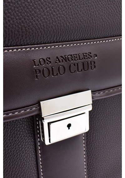 Los Angeles Polo Club Unisex Laptop & Evrak Çantası E-2007-khvrng Kahverengi