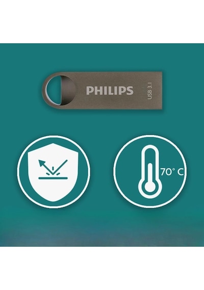 Phılıps 128gb Usb3.1 100/150mb/s Fm12fd165b/00