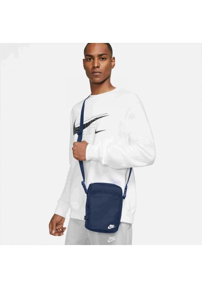Nike Heritage 4 Lt Lacivert Spor Omuz Çantası