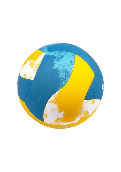 Copaya Bv500 Hibrit Plaj Voleybol Topu Sarı-mavi No:5 280 Gram Çok Renkli