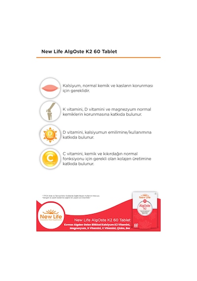 Algoste K2 60 Tablet