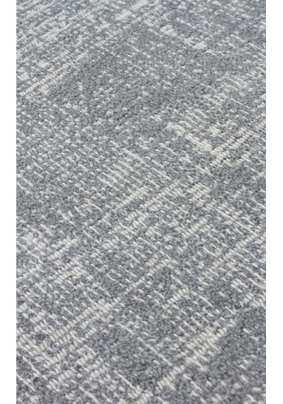 Eko Halı Kalaharı Klh Plain Grey Özel Dokuma Tekniği İle Üretilen Modern Sade Desenli Makine Halısı