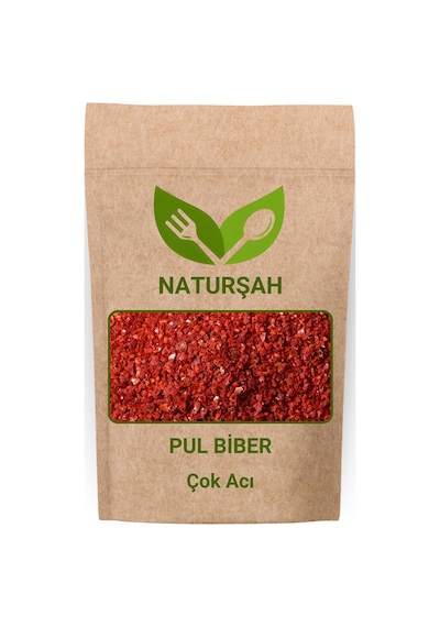 Naturşah Çok Acı Pul Biber 1 KG