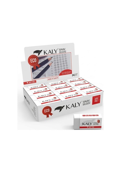 Kaly Sınav Silgi 24 Lü Beyaz Art.597