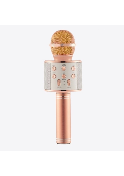 Subzero Karaoke Mikrofon Bluetooth Mikrofon Sd-Usb-Aux