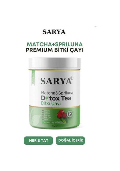 Sarya Matcha Spriluna  Çayı 150 Gr