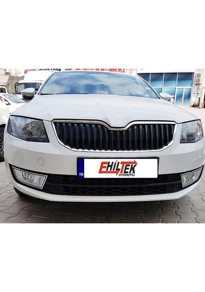 Skoda Octavia A7 Sis Far Çerçevesi - Krom 2 Parça Sd/sw 2013-2016