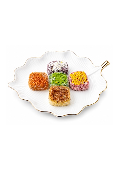 Beyaz Elmas Beyas Elmas Kare Karışık Lokum 400 Gr - %100 Doğal Pancar Şekerinden Üretilmiştir - Glikoz İçermez - Türk Lokumu